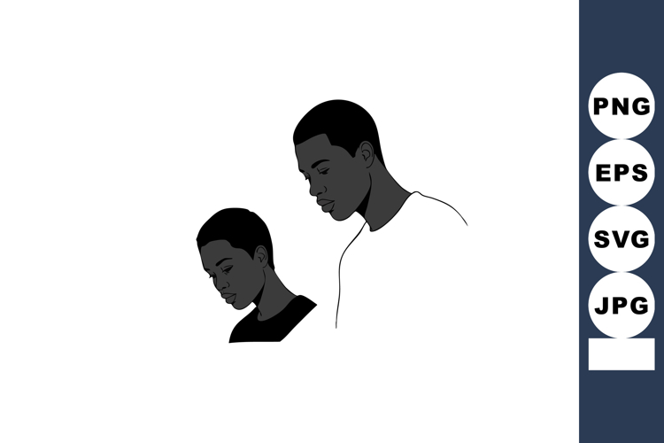 African Clipart Image 10