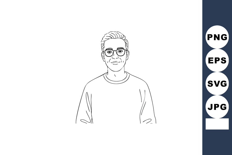 Glasses Vector Image 3