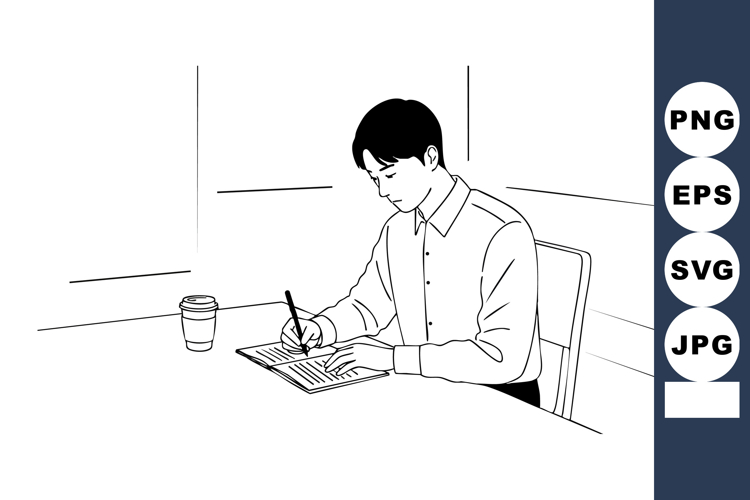Writing Clipart Image 8