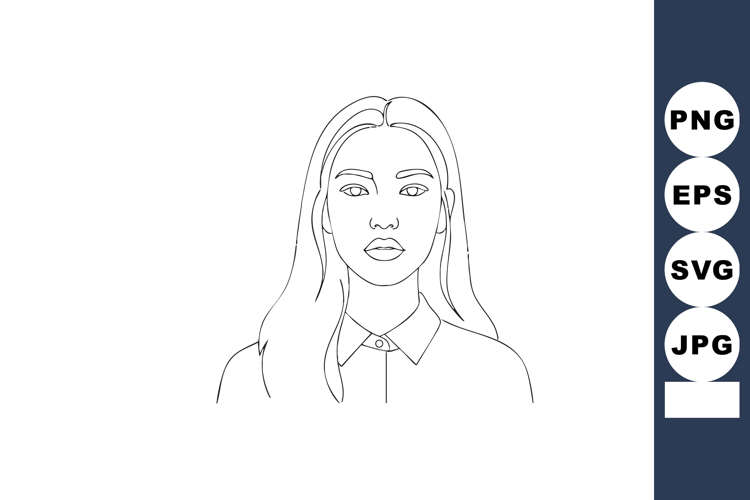 Hair Vector Image 22
