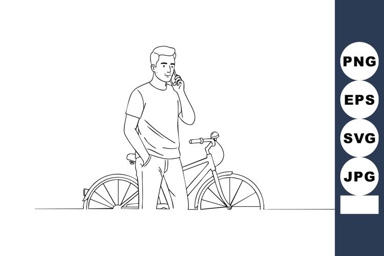 Bicycle Clipart Image 16