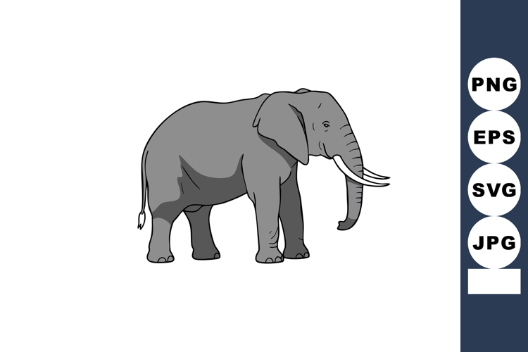 Elephant Clipart Image 16