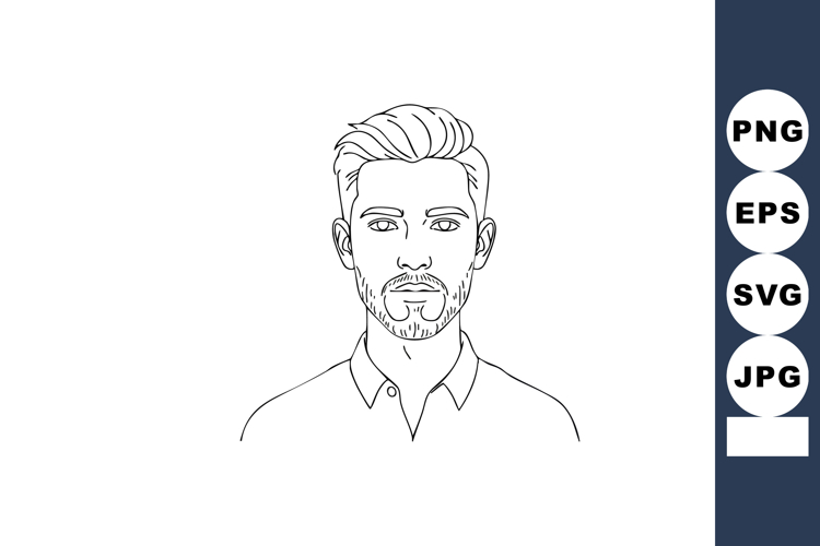 Beard Vector Image 7