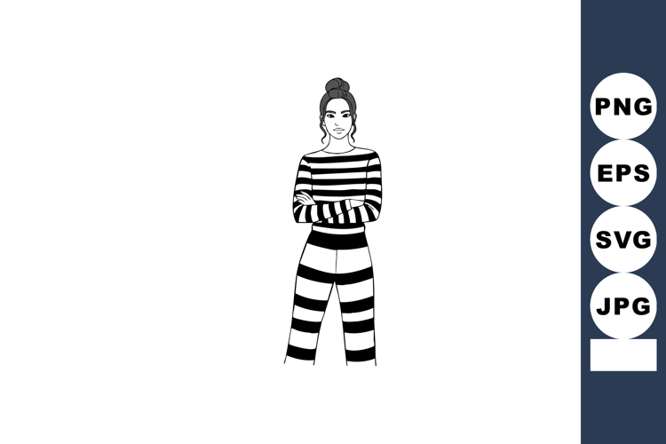 Black And White Cross Clipart