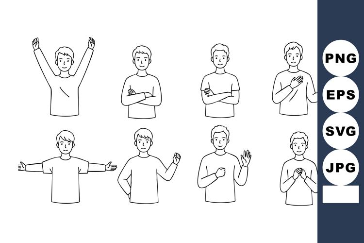 Hand Vector Image 2