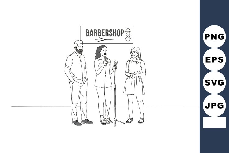 Barber Pole Clipart Image 15