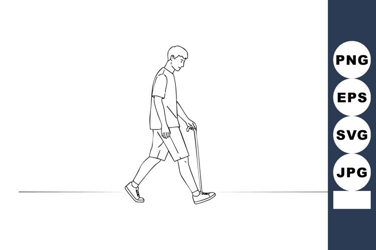 Black And White Line Art Image 6