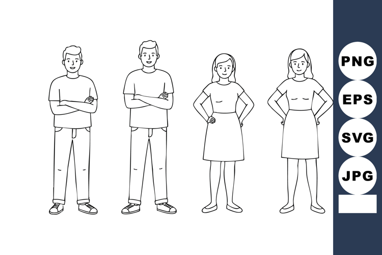 Women Clipart Image 10