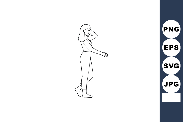 Female Silhouette Image 17