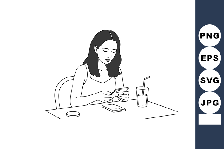 Smartphone Clipart Image 10