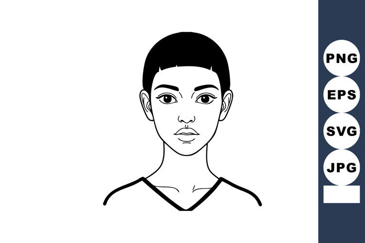 Black And White Eye Clipart Image 17