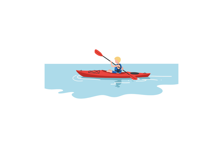 Kayak Clipart Image 11