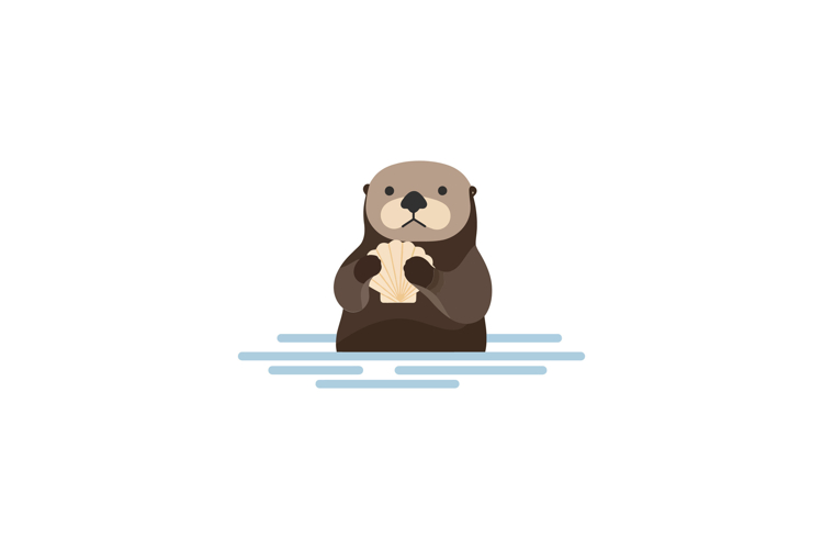 Otter Clipart Image 20