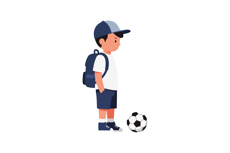 Soccer Vector Image 4