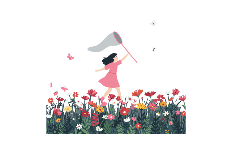 Pink Butterfly Clipart Image 5
