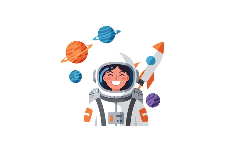 Astronaut Clipart Image 22