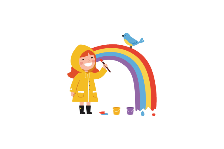 Rainbow Vector Image 3