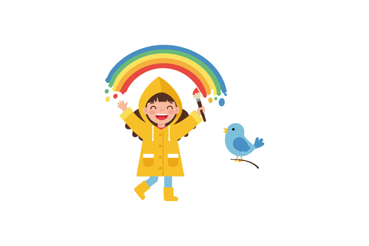Rainbow Vector Image 6