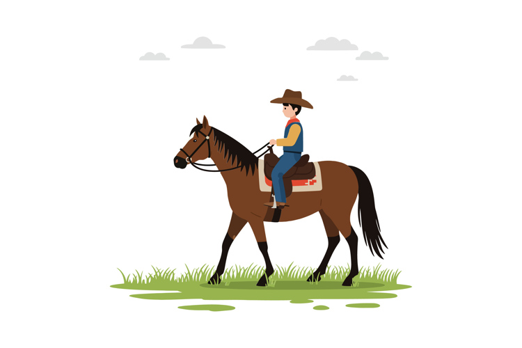 Horse Vector Image 7