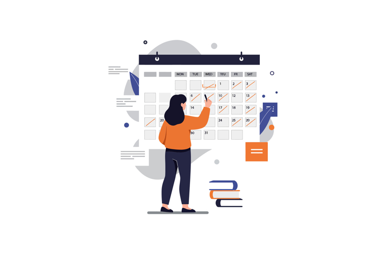 Calendar Vector Image 18