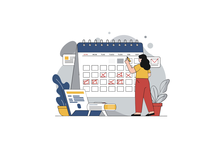 Calendar Vector Image 17