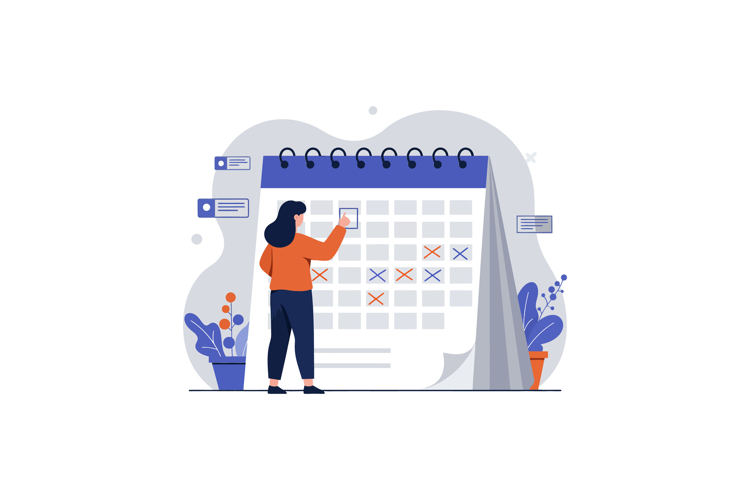 Calendar Vector Image 24