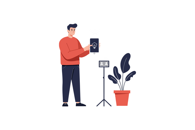 Smartphone Clipart Image 9