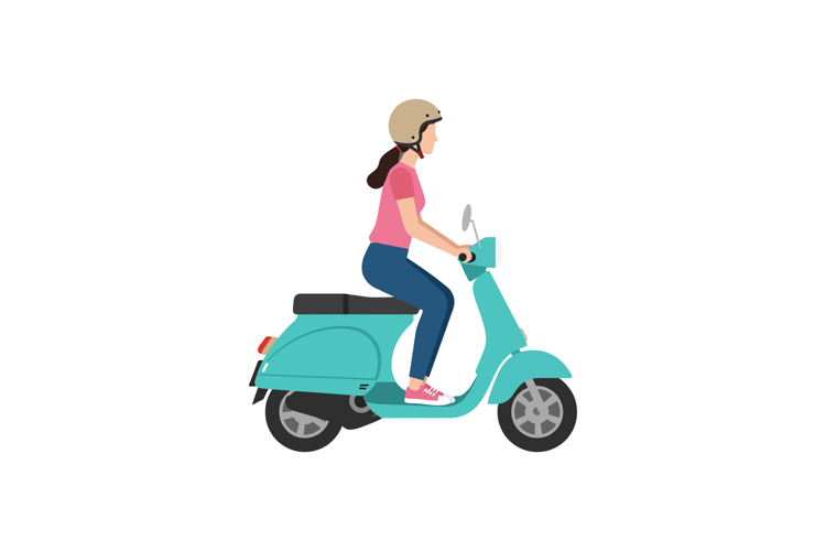 Scooter Clipart Image 22