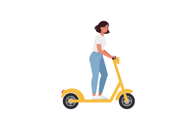 Scooter Clipart Image 21