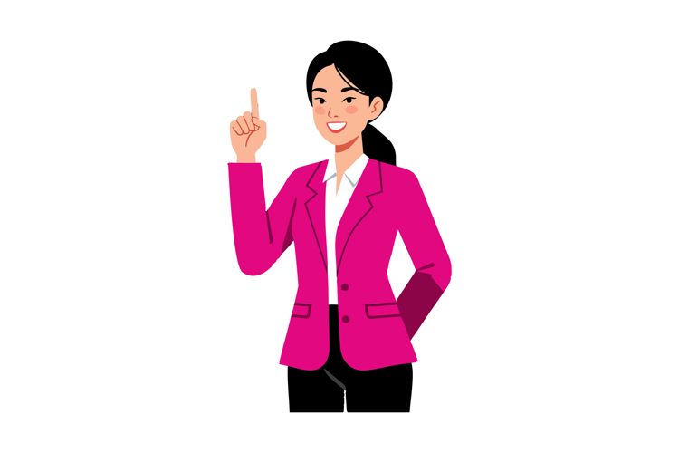 Finger Pointing Clipart Image 21