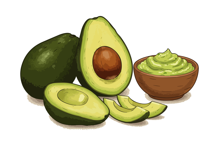 Guacamole Clipart Image 3