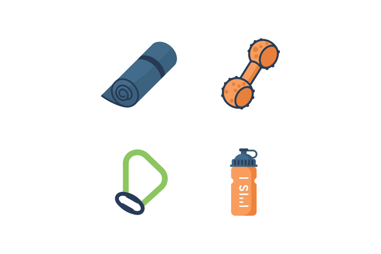 Dumbbell Clipart Image 21