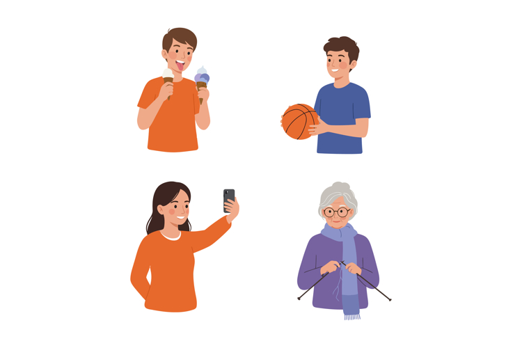 Knitting Clipart