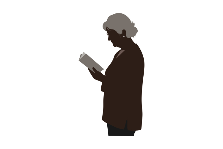 Silhouette Of Woman Image 15