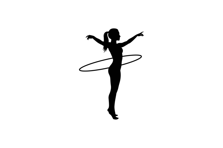 Dancer Silhouette Clipart Image 8