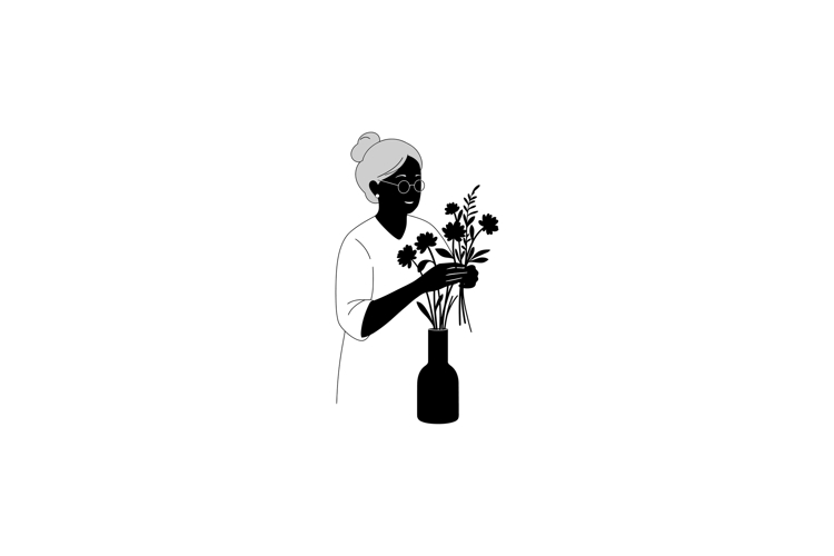 Vase Silhouette Image 16