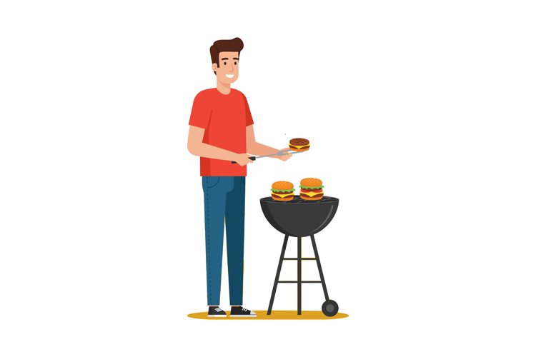 Grilling Clipart Image 2