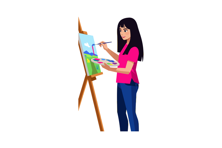 Art Palette Clipart Image 18