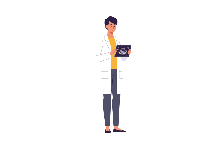 Ultrasound Clipart Image 6