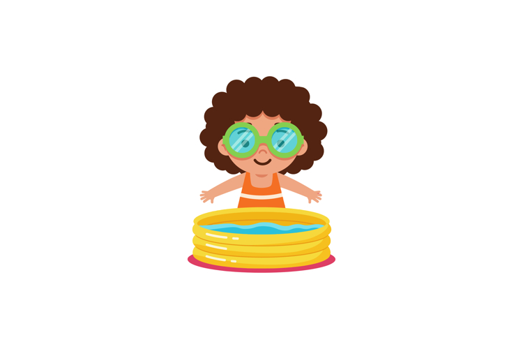 Curly Hair Clipart Image 12