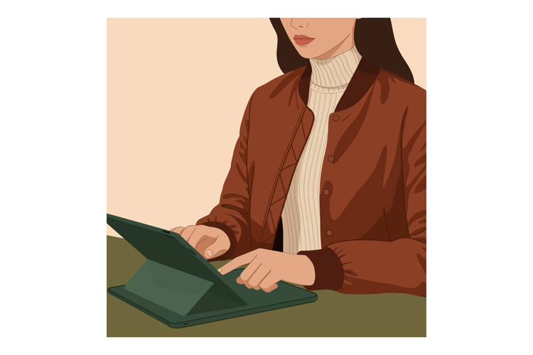 Tablet Clipart Image 21