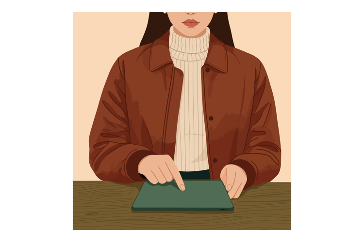 Tablet Clipart Image 20