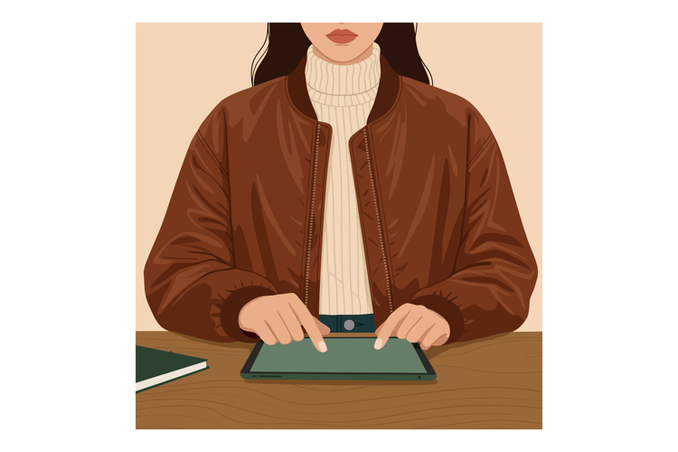 Tablet Clipart Image 19