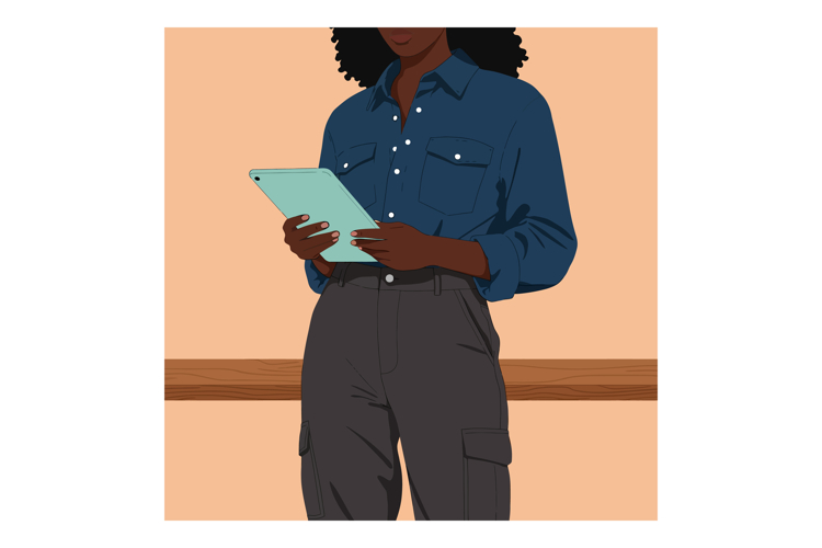 Tablet Clipart Image 18