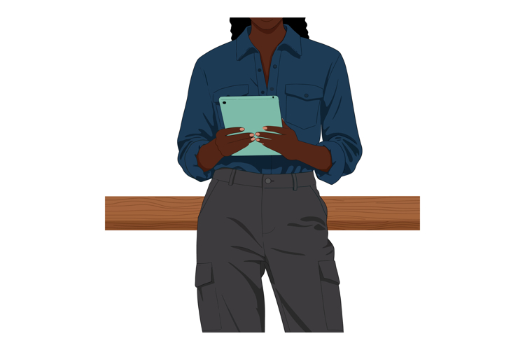 Tablet Clipart Image 16