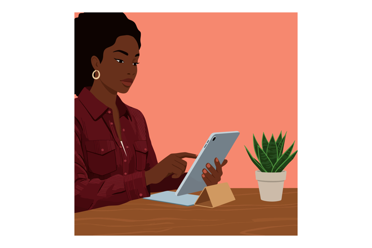 Tablet Clipart Image 10