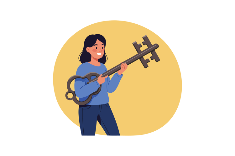 Key Clipart Image 19