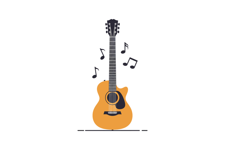 Guitar Clipart Image 19