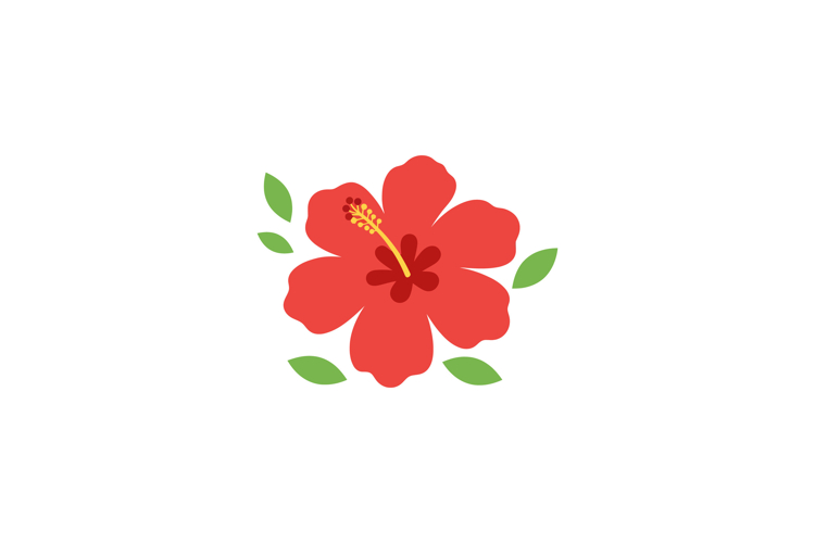 Hibiscus Flower Clipart