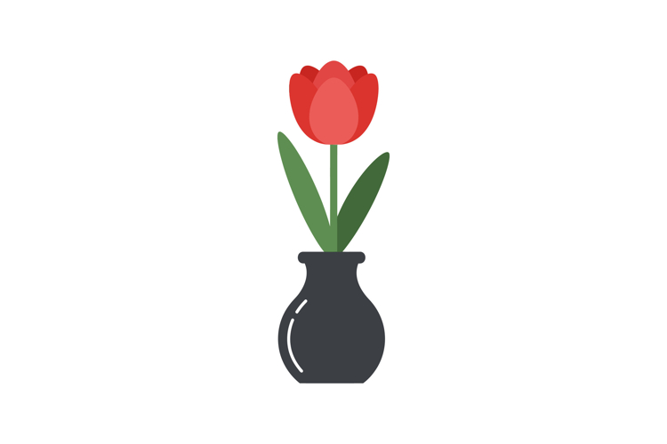 Flower Vase Clipart Image 2